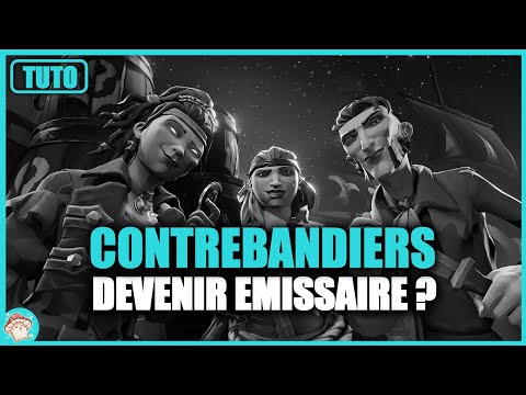 Tuto SoT : Comment faire une quête pour la faction de la ligue des contrebandiers ? Emissaire-Guide