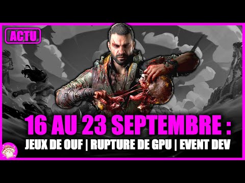 ALERTE Gaming : Jeux ÉPIQUES, RTX 5080-5090 Introuvables et Leak PS6 ! GG actus 16 au 23 septembre