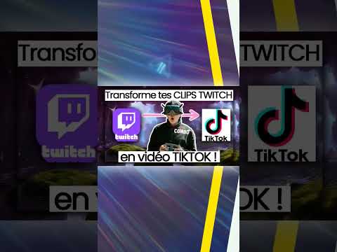 Faire des vidéos TIKTOK avec tes clips TWITCH facile et GRATUIT ! #streaming #tuto #twitch