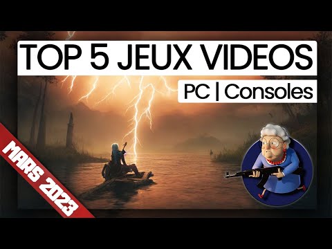 GAMING NEWS : TOP 5 des sorties jeux vidéo en MARS 2023