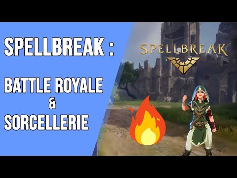 Gameplay de Spellbreak - Trio & solo - Batlle royale & sorcellerie