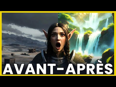 WoW Housing : Cascade Zen Intérieure Étape par Étape ! Logis tuto facile