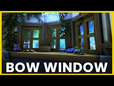 Tuto Housing WoW : Fabriquer une Bow Window pas chère ! Coin lecture et détente dans le logis