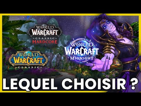 Retail, Classic, Hardcore : Ne commencez pas World of Warcraft avant d'avoir vu ceci !
